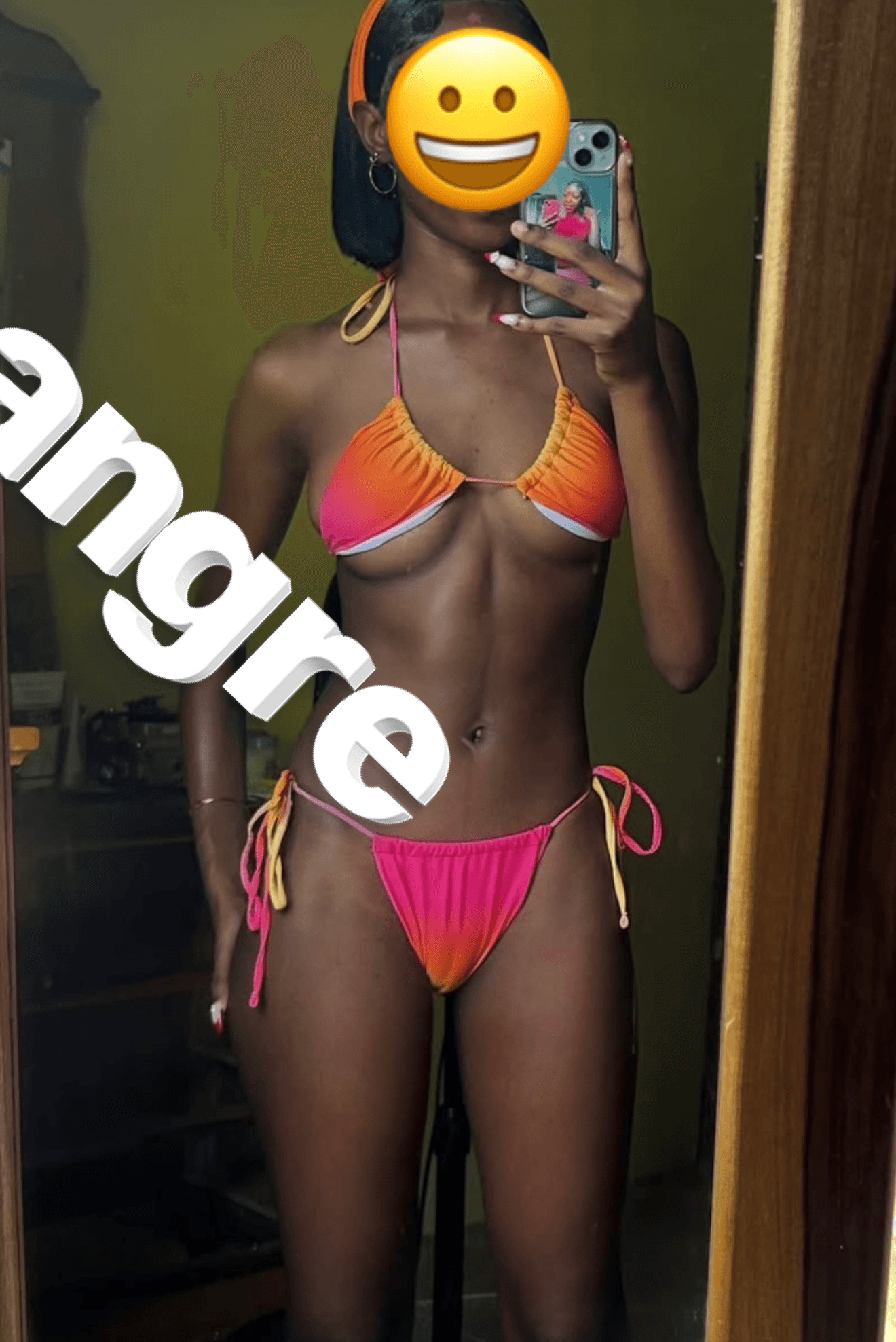 Angré Petro ivoire belle fille vient d’arriver reçois ou deplace baise sans capo