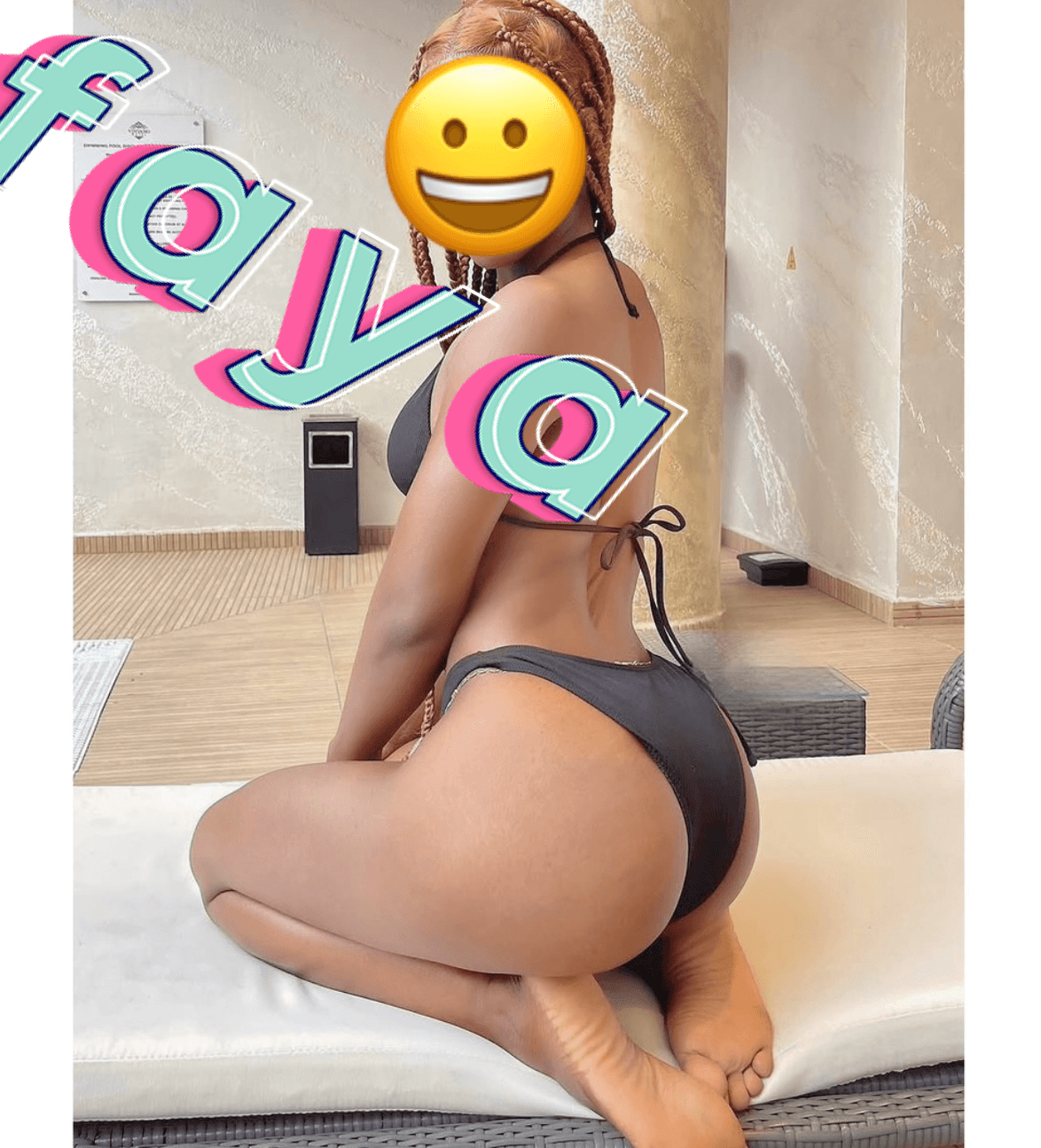 Faya bon prix belle fille vient d’arriver reçois ou deplace baiise sans capote j